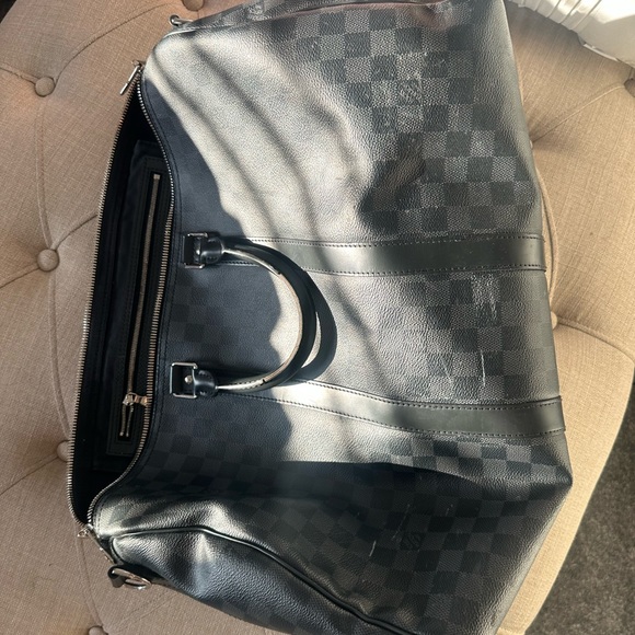 Keepall Bandoulière 45 Damier Graphite Canvas - Picture 12 of 13